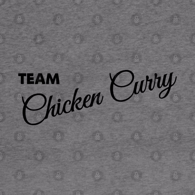 TEAM CHICKEN CURRY - IN BLACK - FETERS AND LIMERS – CARIBBEAN EVENT DJ GEAR by FETERS & LIMERS